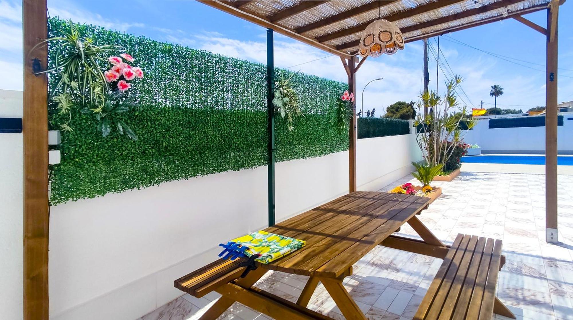 Willa Casa Soleada Piscina Climatizada Y Privada Santiago De La Ribera Zewnętrze zdjęcie