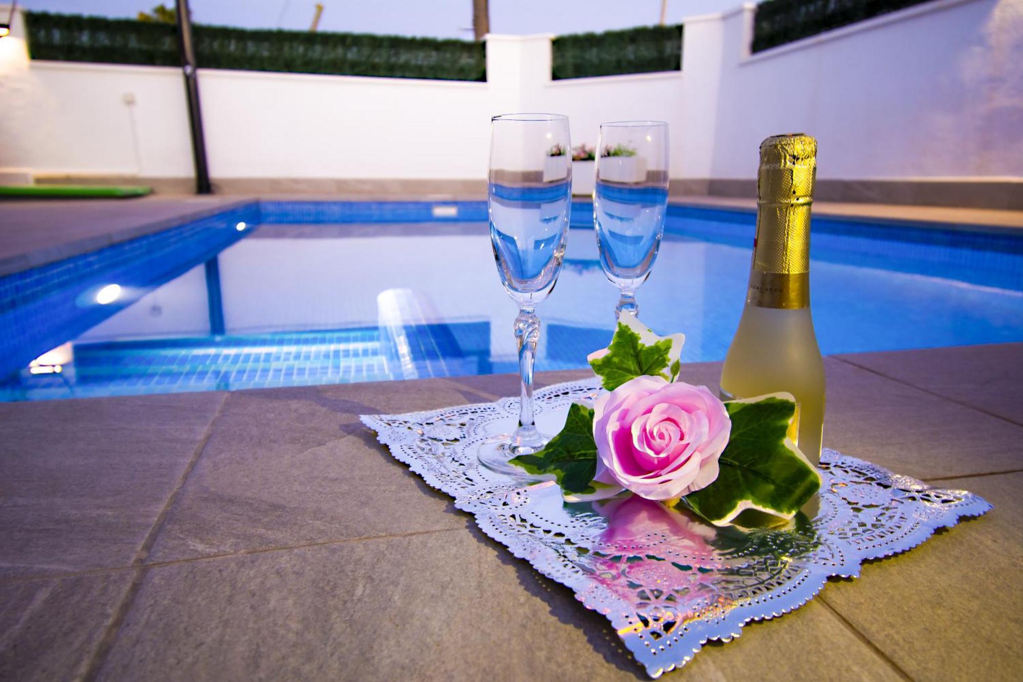 Willa Casa Soleada Piscina Climatizada Y Privada Santiago De La Ribera Zewnętrze zdjęcie